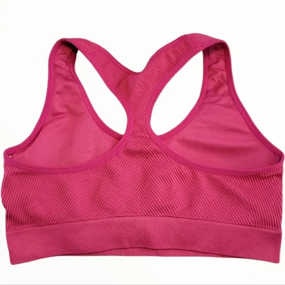 EC RYKA RAZORBACK RAISED LINES SPORTS BRA W/REMOVABLE PADS SZ. SMALL
